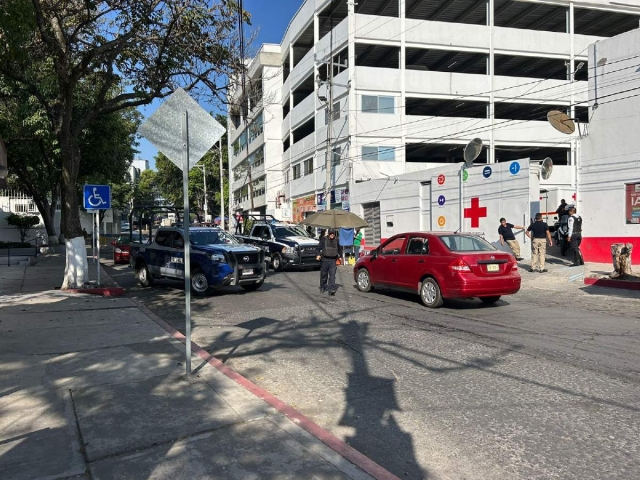  Los agraviados llegaron a la Cruz Roja, pero de ahí se los llevaron a un hospital.