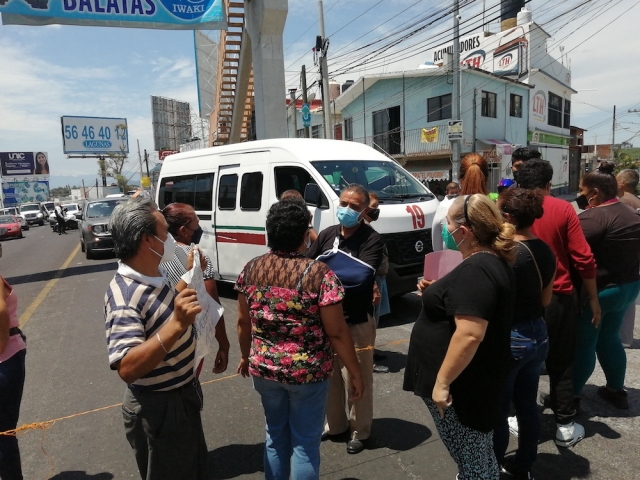 “Los usuarios se molestan porque tienen que caminar”