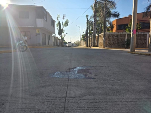 La zona donde ocurrieron los hechos.