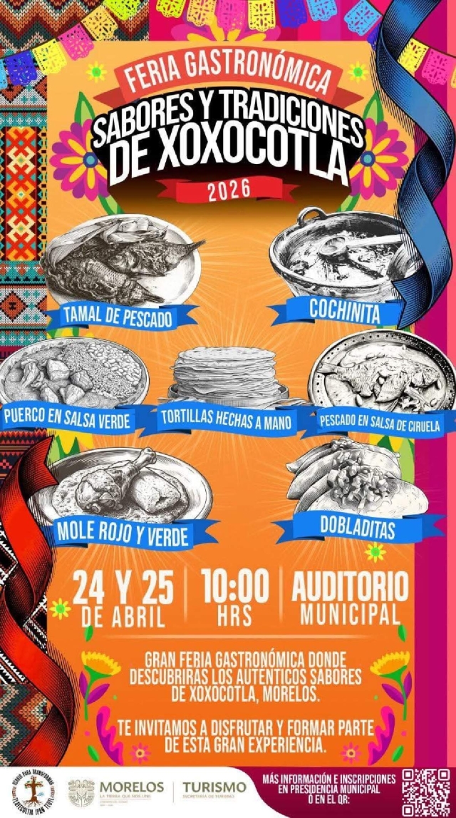 Xoxocotla celebra su identidad con Feria Gastron&oacute;mica