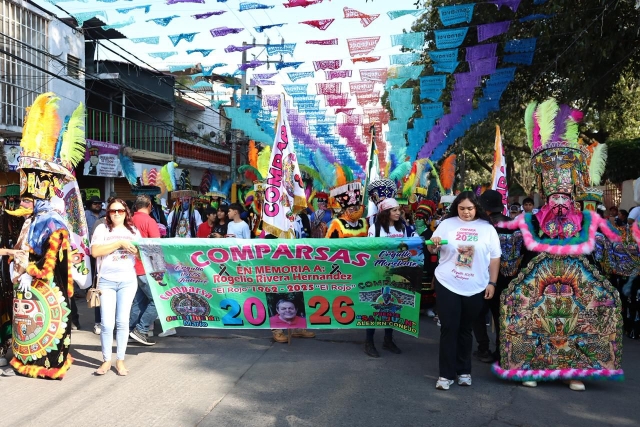 &iexcl;&Eacute;xito total el encuentro de comparsas en Jiutepec!