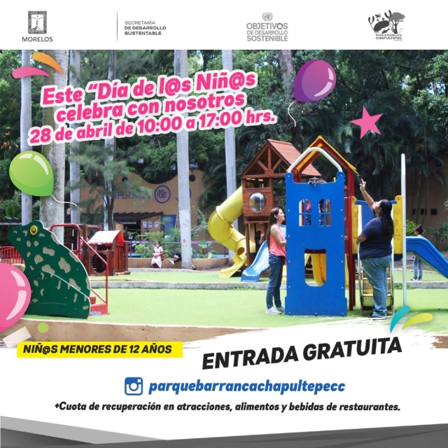 Consiente Parque Chapultepec a niñas y niños en su día con acceso libre a instalaciones