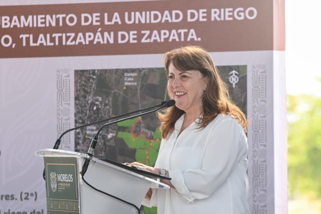 Promueve Gobierno de Morelos desarrollo comunitario en Tlaltizap&aacute;n con obras de infraestructura social e h&iacute;drica