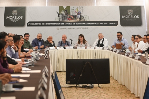 Avanza Gobierno de Morelos en consolidación del Plan de Desarrollo Metropolitano y de Ordenamiento Ecológico Territorial