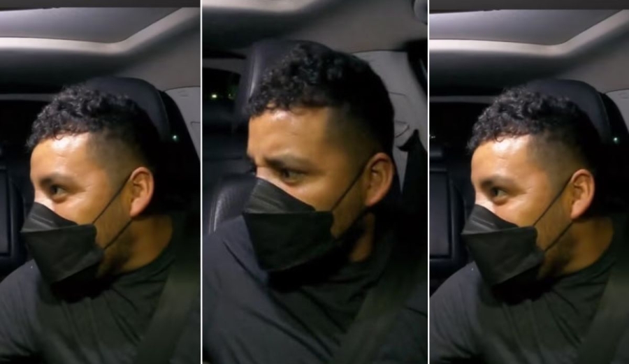 'Eres un cobarde': taxista se vuelve viral al entregar un mensaje de ruptura amorosa