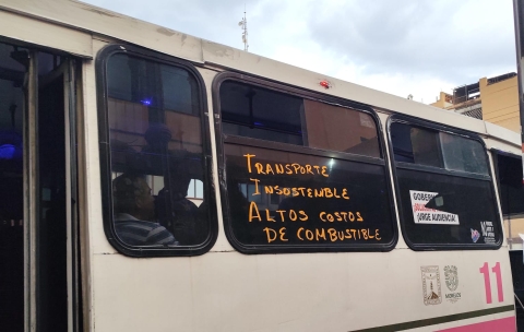 Suspenden transportistas movilizaci&oacute;n programada para ma&ntilde;ana