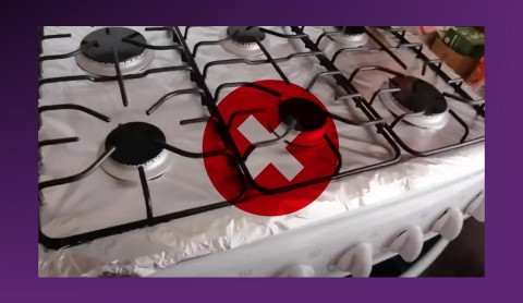 Riesgos de usar papel aluminio en la estufa: lo que debes saber