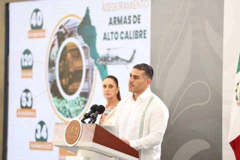 Garc&iacute;a Harfuch descarta trato especial a servidores p&uacute;blicos ligados a 'El Mencho'