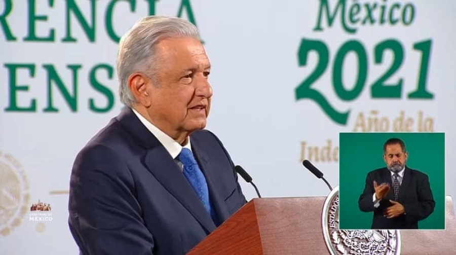 AMLO a favor de que Mariana Rodríguez apoye a Samuel García.