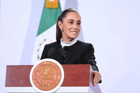 Sheinbaum se&ntilde;ala que Ad&aacute;n Augusto notific&oacute; a Segob su salida del Senado