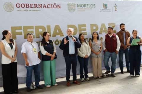 Encabeza alcalde de Cuernavaca 'Feria de atenci&oacute;n a las causas' en ayudant&iacute;a de Santa Mar&iacute;a Ahuacatitl&aacute;n