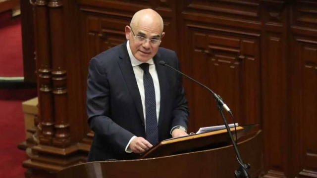 Ernesto Álvarez, presidente del Consejo de Ministros de Perú.