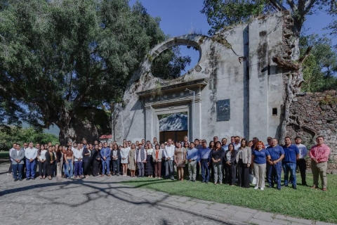 Contralores de los 36 municipios participaron en el encuentro.