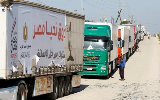 137 camiones de ayuda llegaron a Gaza, anuncia la ONU
