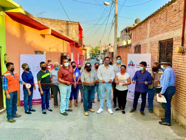 El objetivo de las obras de construcción y rehabilitación de infraestructura social es que lleguen a todas las colonias y comunidades de Jojutla, dijo el alcalde.