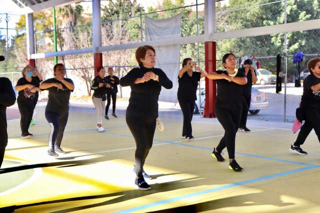 Gobierno de Jiutepec ofrece clases gratuitas de zumba en 55 centros de población