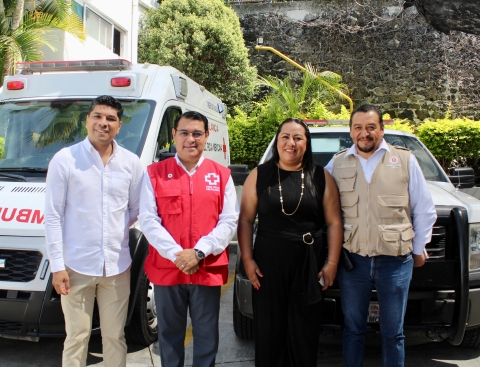 Fortalecen Congreso y Ejecutivo labor de Cruz Roja