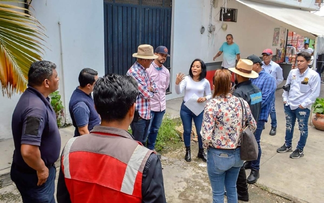 Representantes de la Sedatu y del gobierno municipal realizaron diversos recorridos.