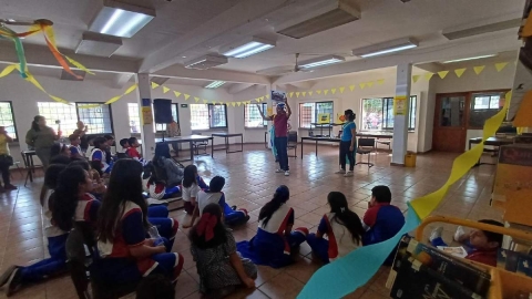 La jornada contó con diversas actividades dirigidas al público infantil.