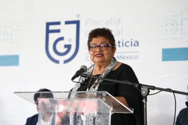 Ernestina Godoy, titular de la  Fiscalía General de Justicia de la CDMX