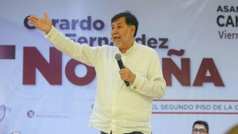 El PT se disculpa con Noroña tras abucheos en asamblea del partido