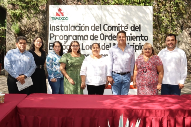 Temixco refuerza protección ambiental con nuevo Comité Ecológico