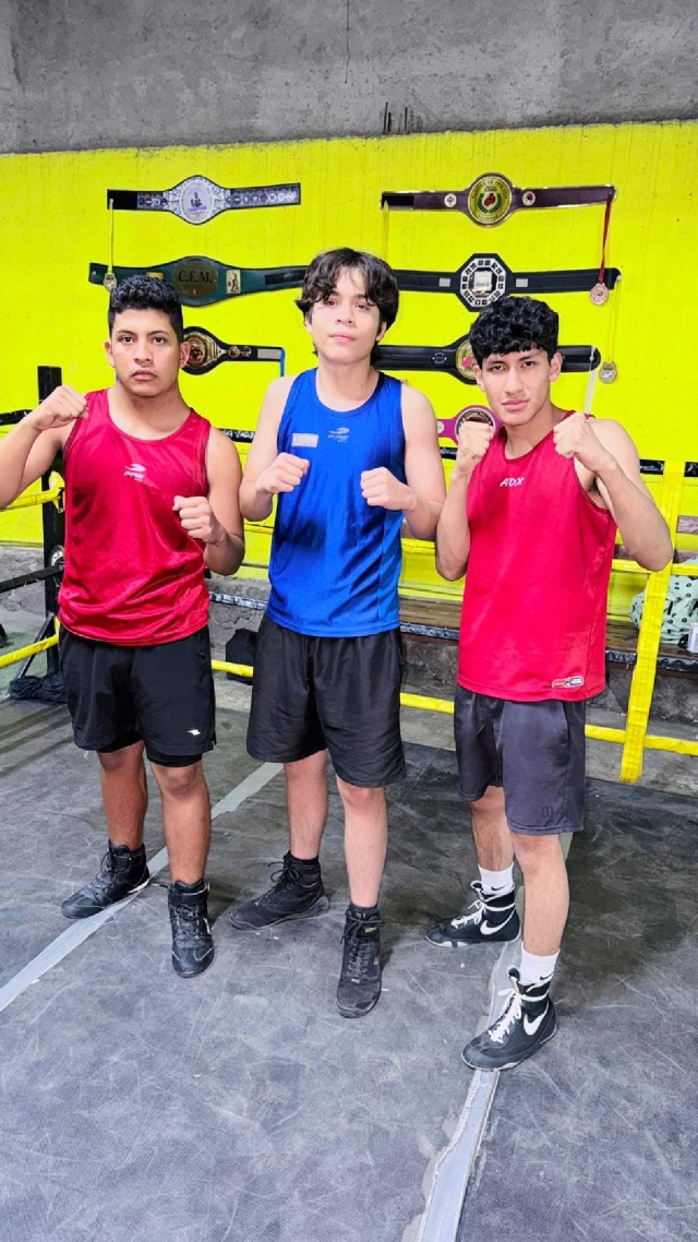  Los atletas que representar&aacute;n al estado son Jos&eacute; Antonio &ldquo;El Tyson&rdquo; Ju&aacute;rez, Santiago Gael &ldquo;El G&uuml;ero&rdquo; Bahena y Fernando Jared Aguilar.