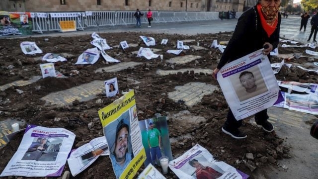 ONU pide a México a compartir información sobre desapariciones
