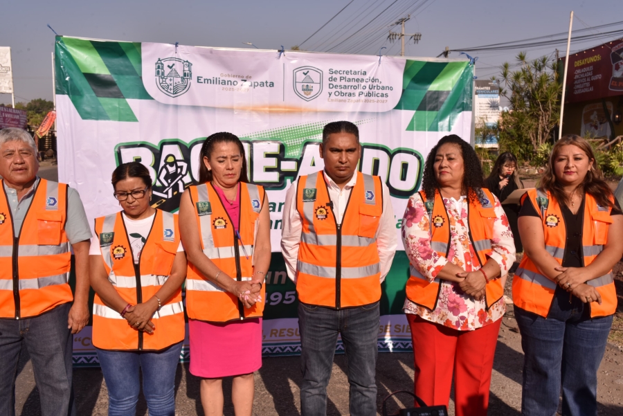 Inicia Santos Tavarez el programa 'Bache-ando' en el libramiento D.I.E.Z.