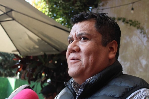 David Ricardo López, presidente de la Canaco Cuernavaca. 