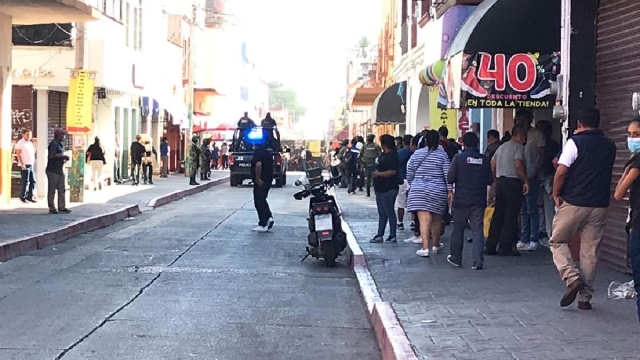 La presencia de fuerzas federales no ha inhibido la actividad delictiva en la ciudad.