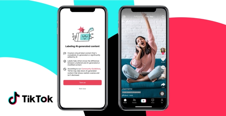 Claro y transparente: TikTok etiqueta contenido generado por IA