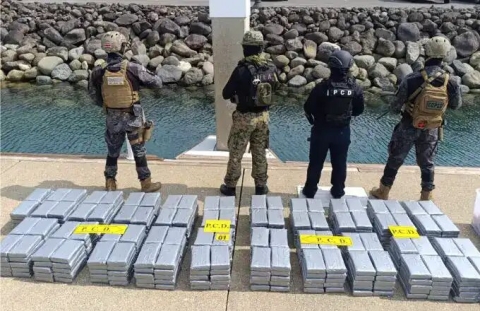 Detienen a 3 mexicanos en Costa Rica con cocaína oculta en yate