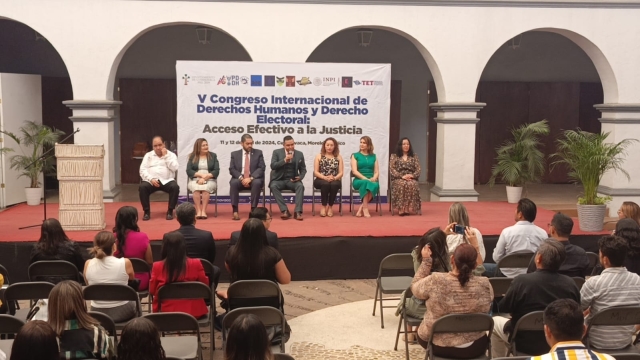 Realizan &#039;V Congreso Internacional de Derechos Humanos y Derecho Electoral&#039;