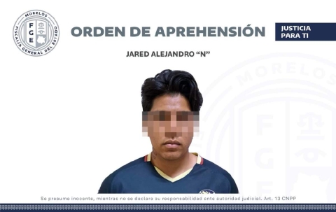 La FGE confirm&oacute; la detenci&oacute;n de Jared Alejandro "N" por su probable implicaci&oacute;n en la desaparici&oacute;n de la estudiante.