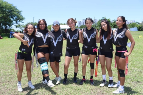 Las Valquirias son las monarcas de la categoría femenil libre de la Liga de Tocho Venados.