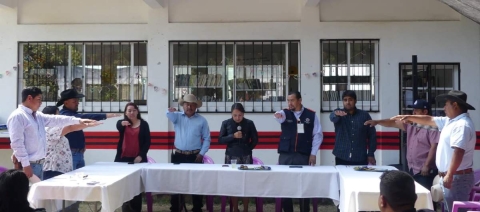 Instalan Consejo de Protección Civil en Hueyapan