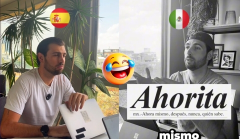 Español sufre &#039;ahorita&#039; mexicano y se vuelve viral en redes