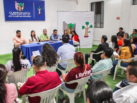 El alcalde exhortó a los candidatos a realizar campañas con varias propuestas para fortalecer a las comunidades de Cuernavaca.