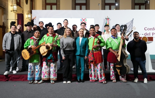 Sheinbaum presenta el &#039;Himno Migrante&#039; dirigido a mexicanos en el extranjero