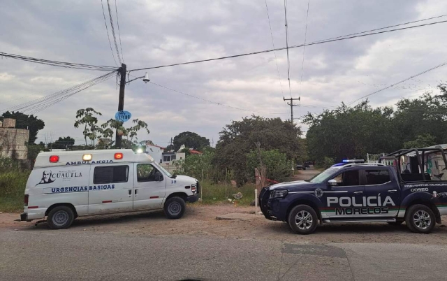 Una de las víctimas fue asesinada en la colonia Pablo Torres Burgos de Cuautla.