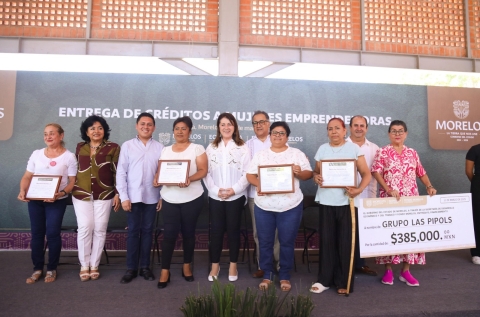 Inician mujeres emprendedoras negocios propios con apoyo del Gobierno de Morelos