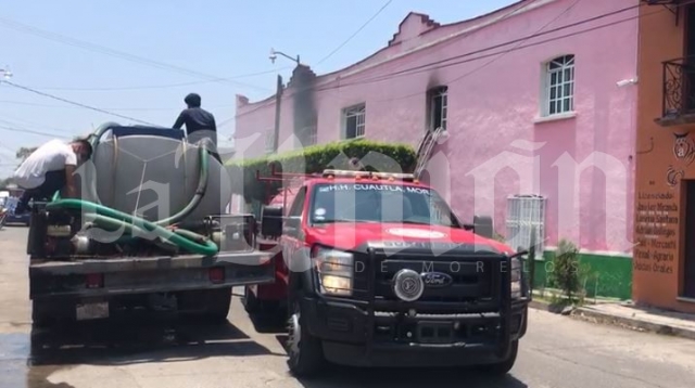 Se registra incendio en casa de candidata a diputada