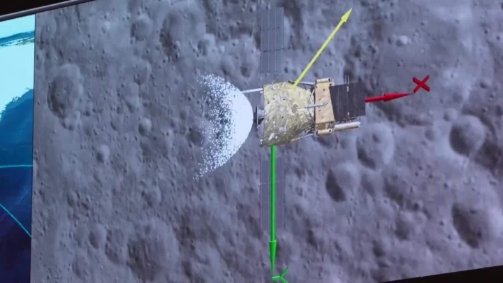 Sonda china Chang’e 6 entra en órbita lunar