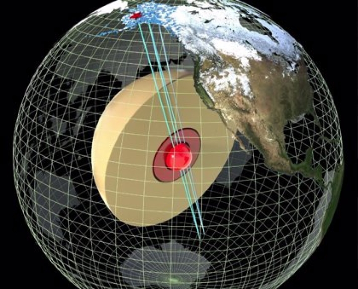 Ondas sísmicas revelan partes más profundas del núcleo de la Tierra