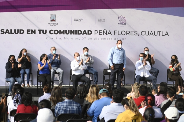 Acerca gobierno de Cuauhtémoc Blanco servicios de salud a la ciudadanía