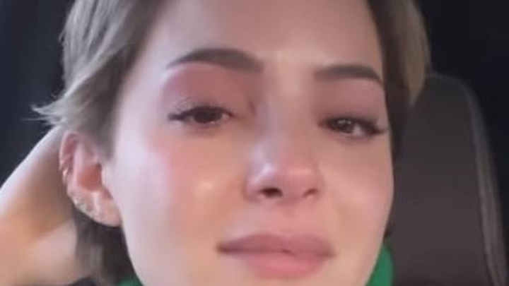 Mariana Rodríguez se graba llorando por dejar a bebé de regreso en el DIF Capullos (VIDEO)