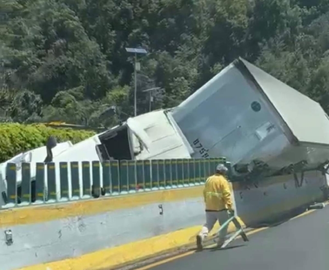 El hecho ocurrió frente al campamento de Capufe.