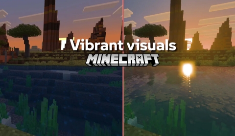 Minecraft se renueva con &#039;Vibrant Visuals&#039;, su mayor mejora gráfica hasta ahora