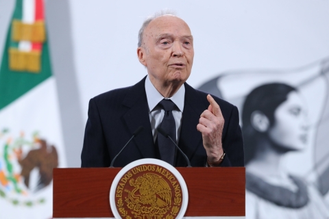 Gertz Manero informa que Hernán Bermúdez rechazó declarar ante la autoridad local